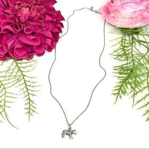 ⚜️STERLING SILVER Love Earth Zebra Necklace